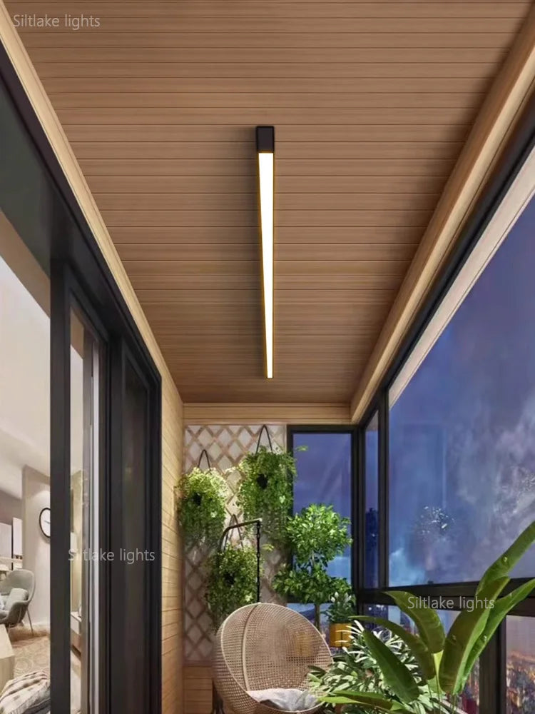 Modern Long Strip Ceiling Light