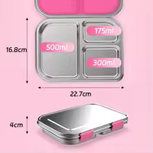 Stainless Steel Leakproof Bento Lunch Box