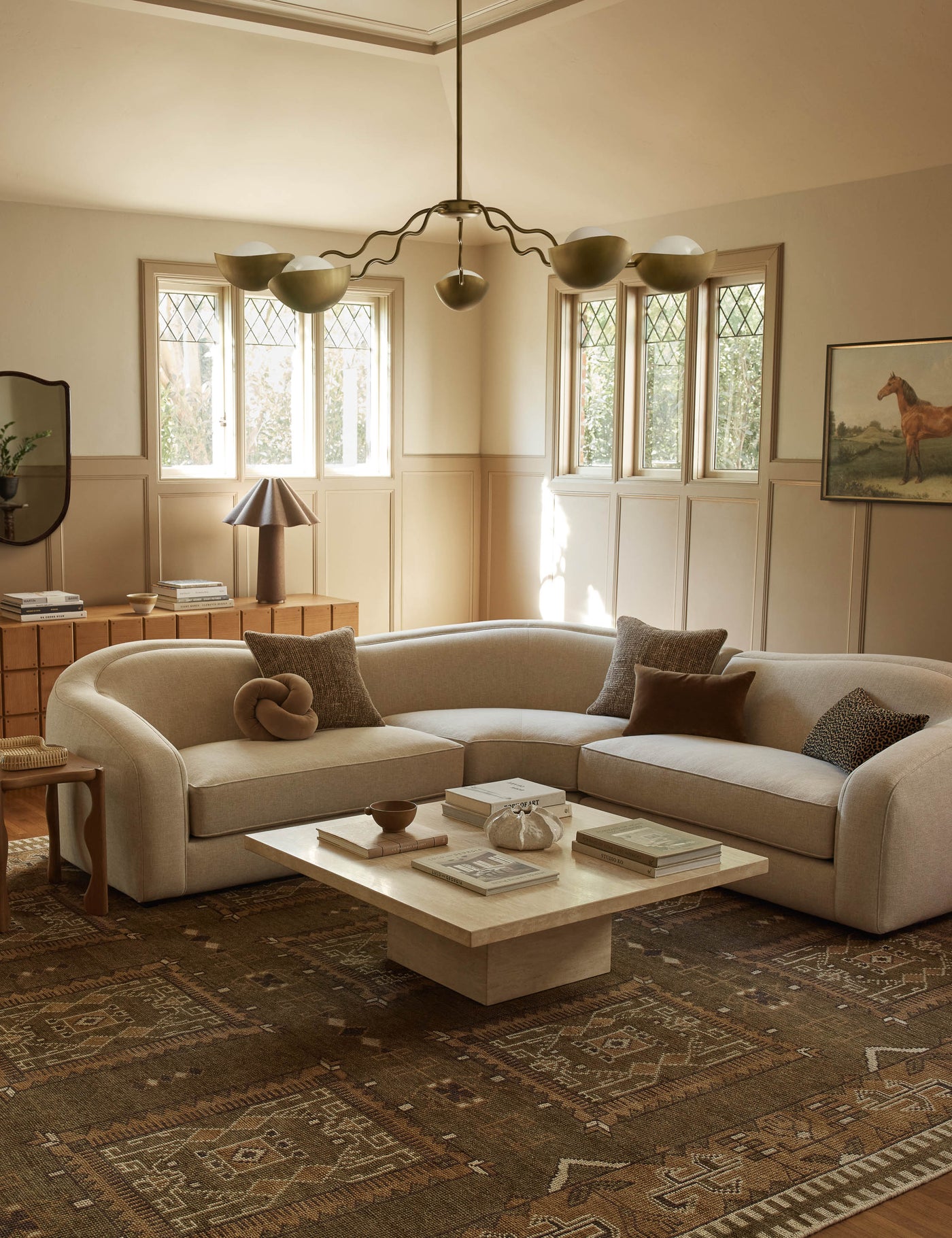 Tahj Hand-Knotted Wool Rug