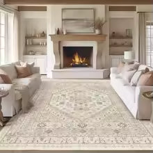 Vintage Large Area Rug