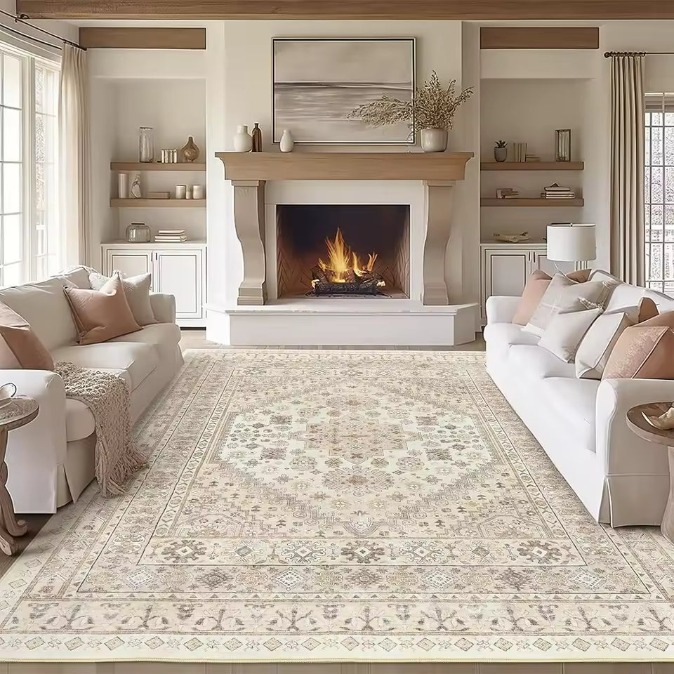 Vintage Large Area Rug