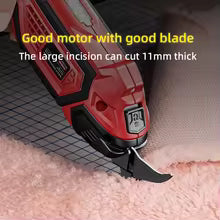 Cordless Electric Scissors 2 Blades Portable