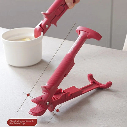 2in1 Anti-Scald Secure Grip Bowl Holder