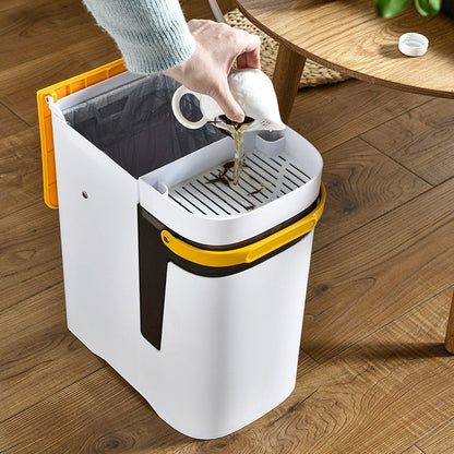 2in1 Dry & Wet Storage Easy Trash Can