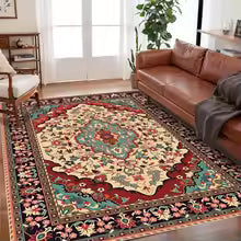 Bohemian-Style Floor Mat Non-Slip