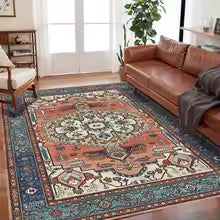 Bohemian-Style Floor Mat Non-Slip