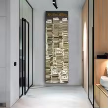 My First Billion Nordic Canvas Painting