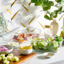 40pc Glass Food Storage Containers & Bowls