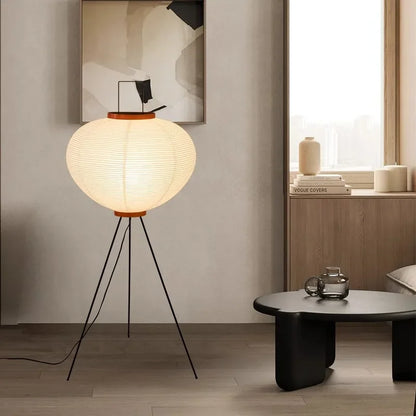 Japanese Noguchi Akari Rice Paper Floor Lamp
