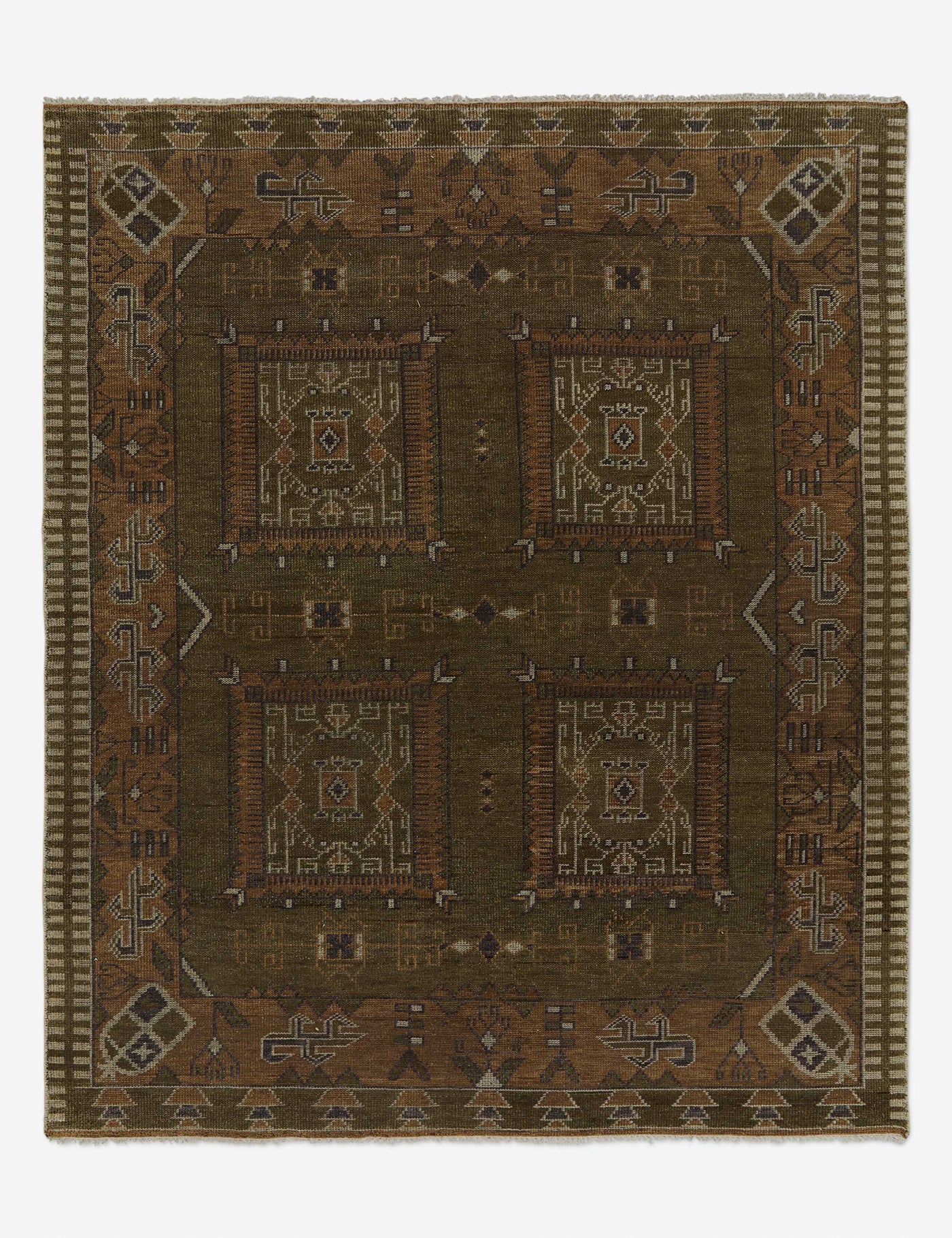 Tahj Hand-Knotted Wool Rug