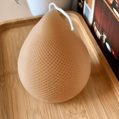 Elegant Teardrop Candle - Handmade Unique Home Decor Accent-6
