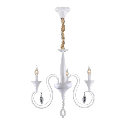 White Candle Chandelier Lighting Ceiling lamp~4971