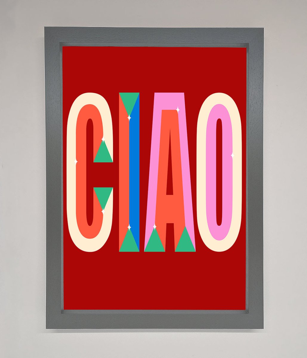CIAO Framed Wall Art