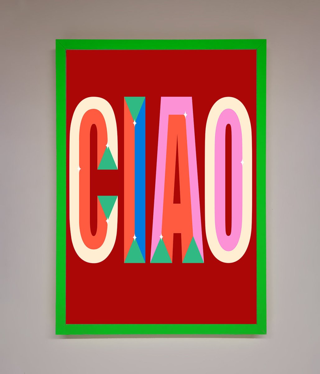 CIAO Framed Wall Art