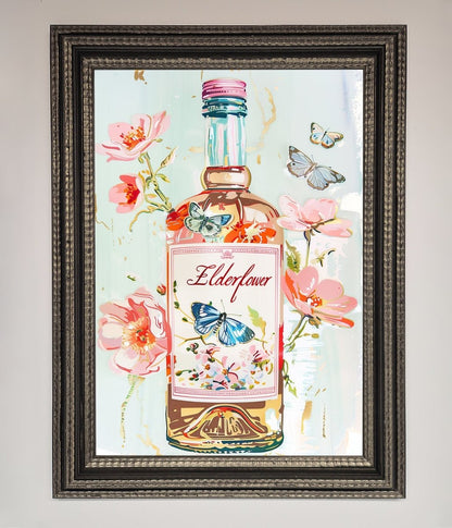 Elderflower Wine Framed Wall Art