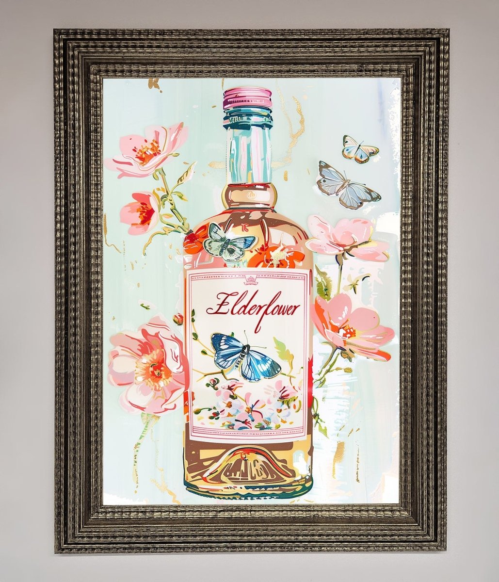 Elderflower Wine Framed Wall Art