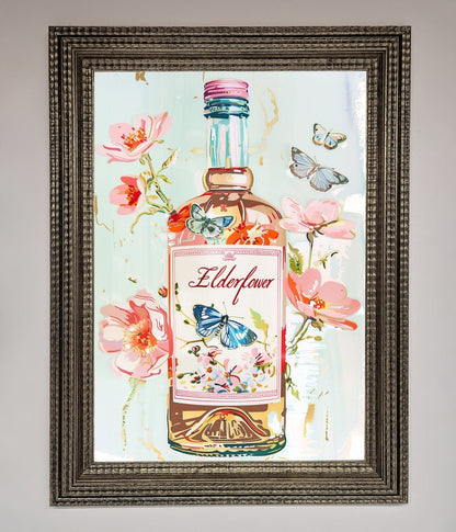 Elderflower Wine Framed Wall Art