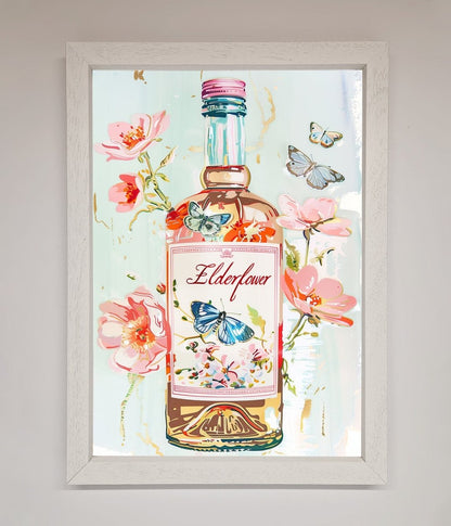 Elderflower Wine Framed Wall Art