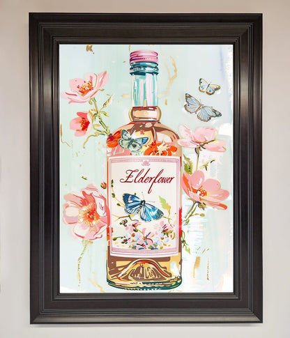 Elderflower Wine Framed Wall Art