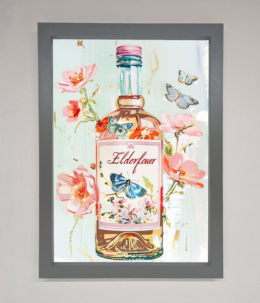 Elderflower Wine Framed Wall Art