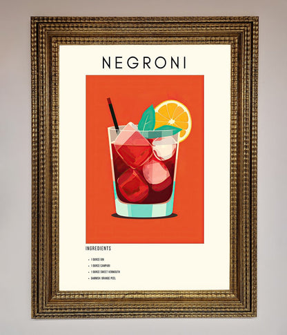 Negroni Framed Wall Art