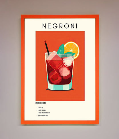 Negroni Framed Wall Art