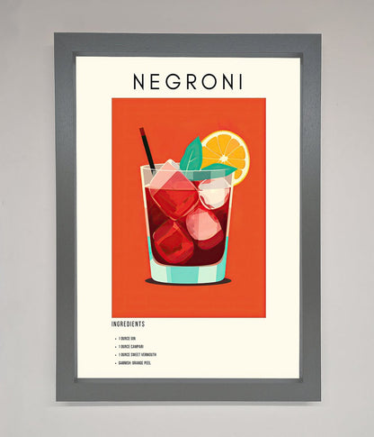 Negroni Framed Wall Art