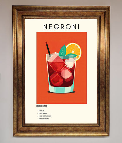 Negroni Framed Wall Art