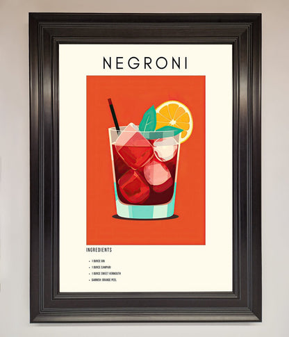 Negroni Framed Wall Art
