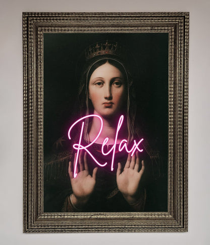 Relax Mate Framed Wall Art