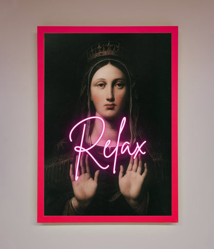 Relax Mate Framed Wall Art