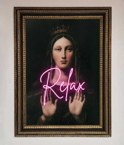 Relax Mate Framed Wall Art